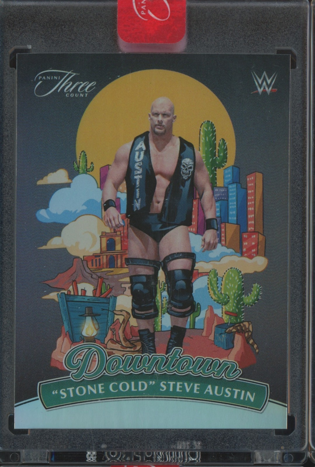 2024 Panini Three Count WWE Downtown #15 Stone Cold Steve Austin