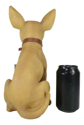 Ebros Gift "You Want Some of This Feisty Chihuahua Dog Statue 12.5" Tall