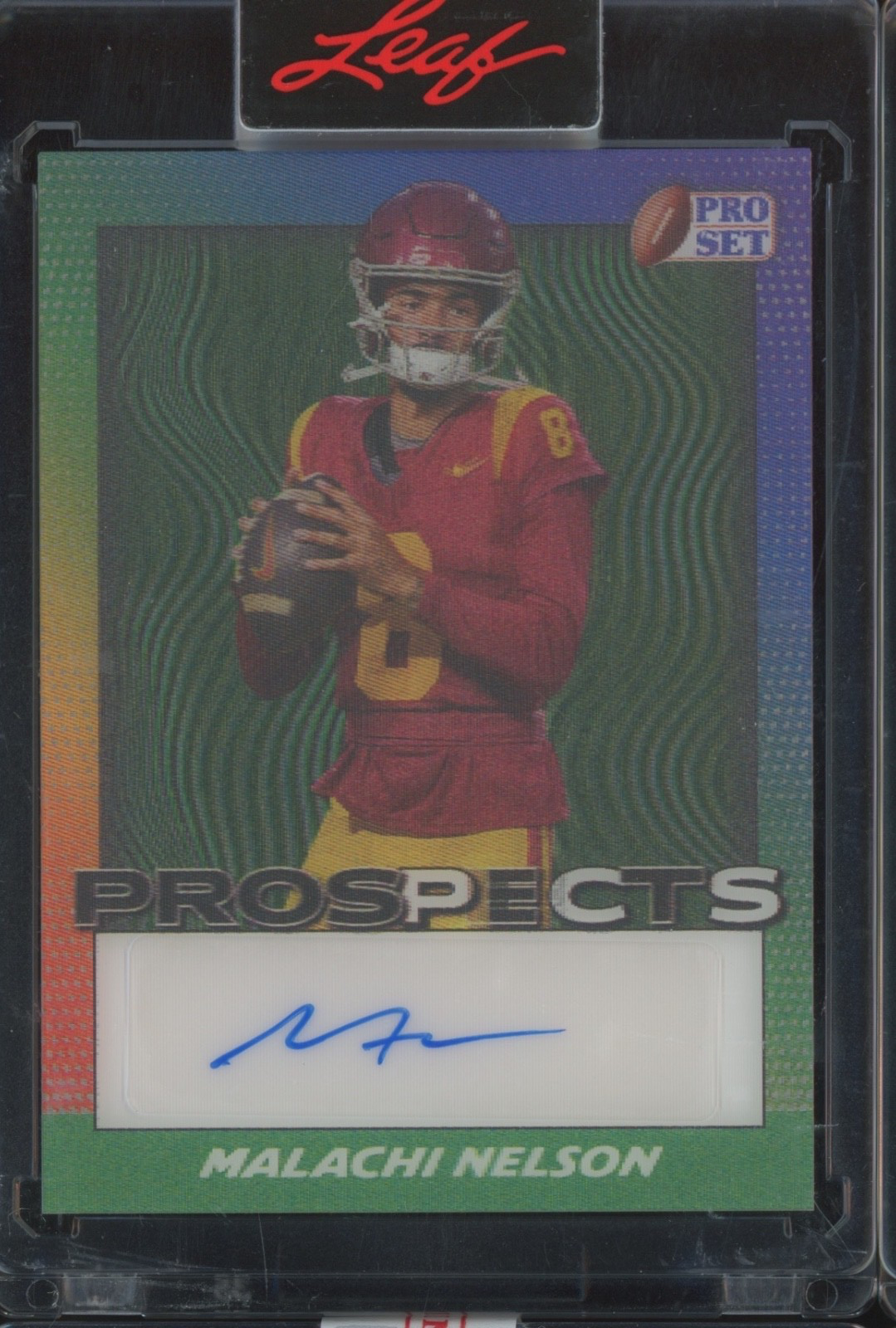2024 Pro Sert Prospects Green Malachi Nelson 6/10 Auto Autograph RC Rookie