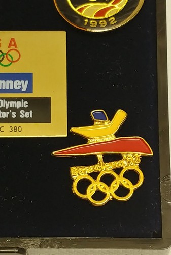 1992 USA JcPenny US olympic set of 4 collectors pins barcelona '92