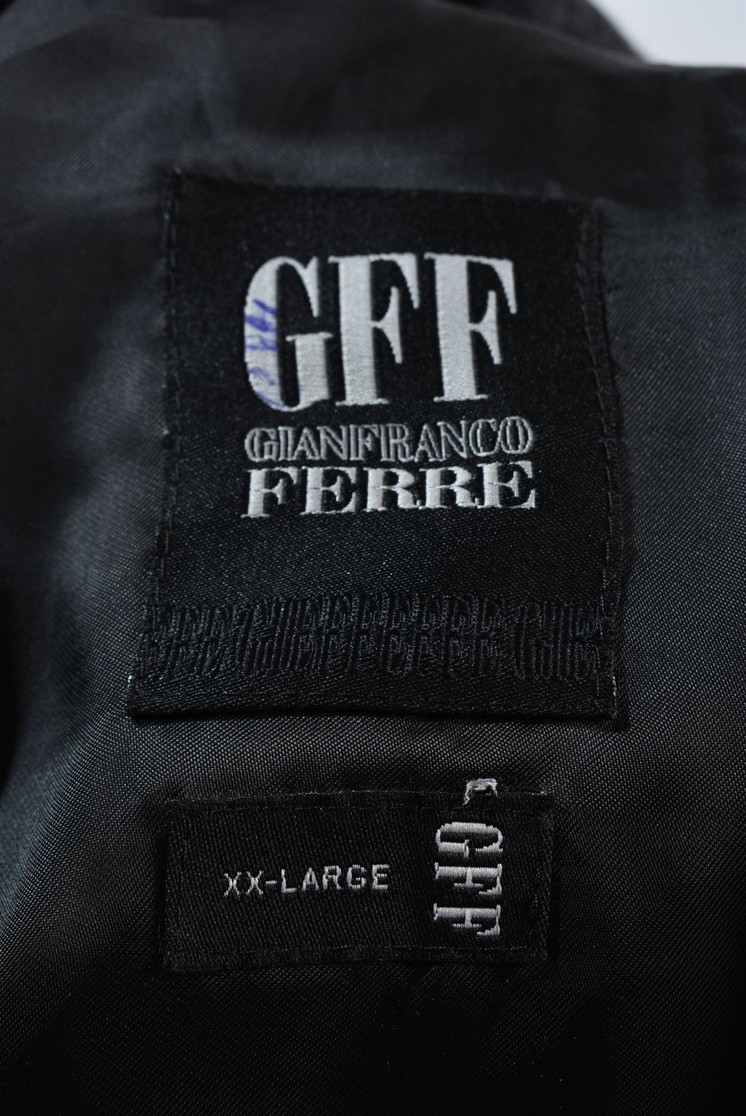 Gianfranco Ferre GFF Classic Wool Double Breasted Coat