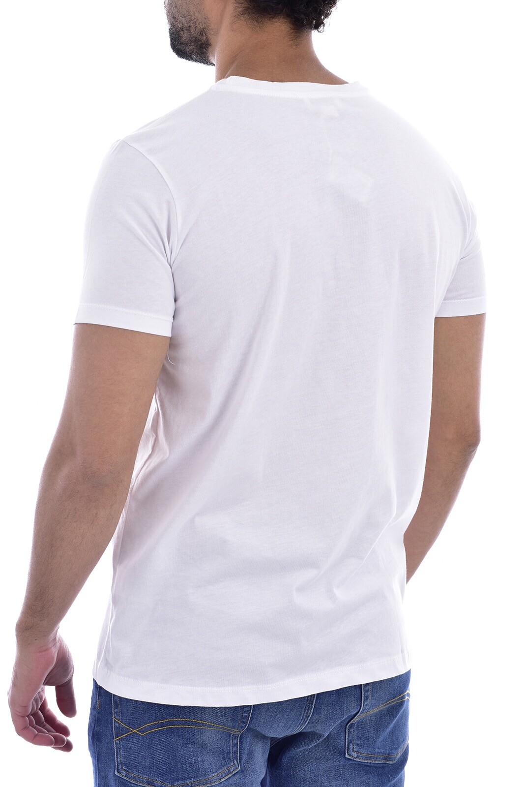 DIESEL White Crew Neck Diesel-Co Work Wear Logo T-Shirt Top