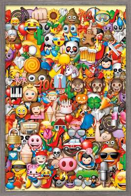 Emoji - Lots of Characters Collage 14x22 Poster