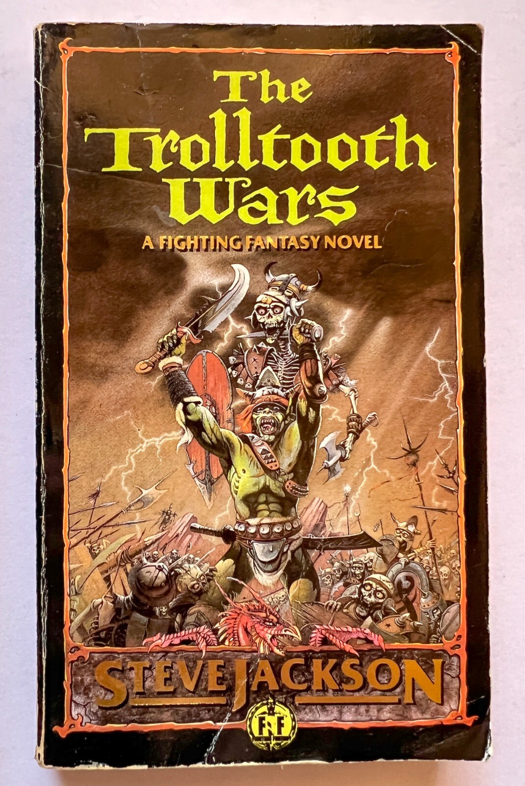 洋書 The Trolltooth Wars: Fighting Fantasy Steve Jackson The Trolltooth Wars Fighting Fantasy Novel