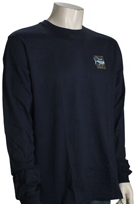 Salty Crew Big Game LS T-Shirt - Navy - New