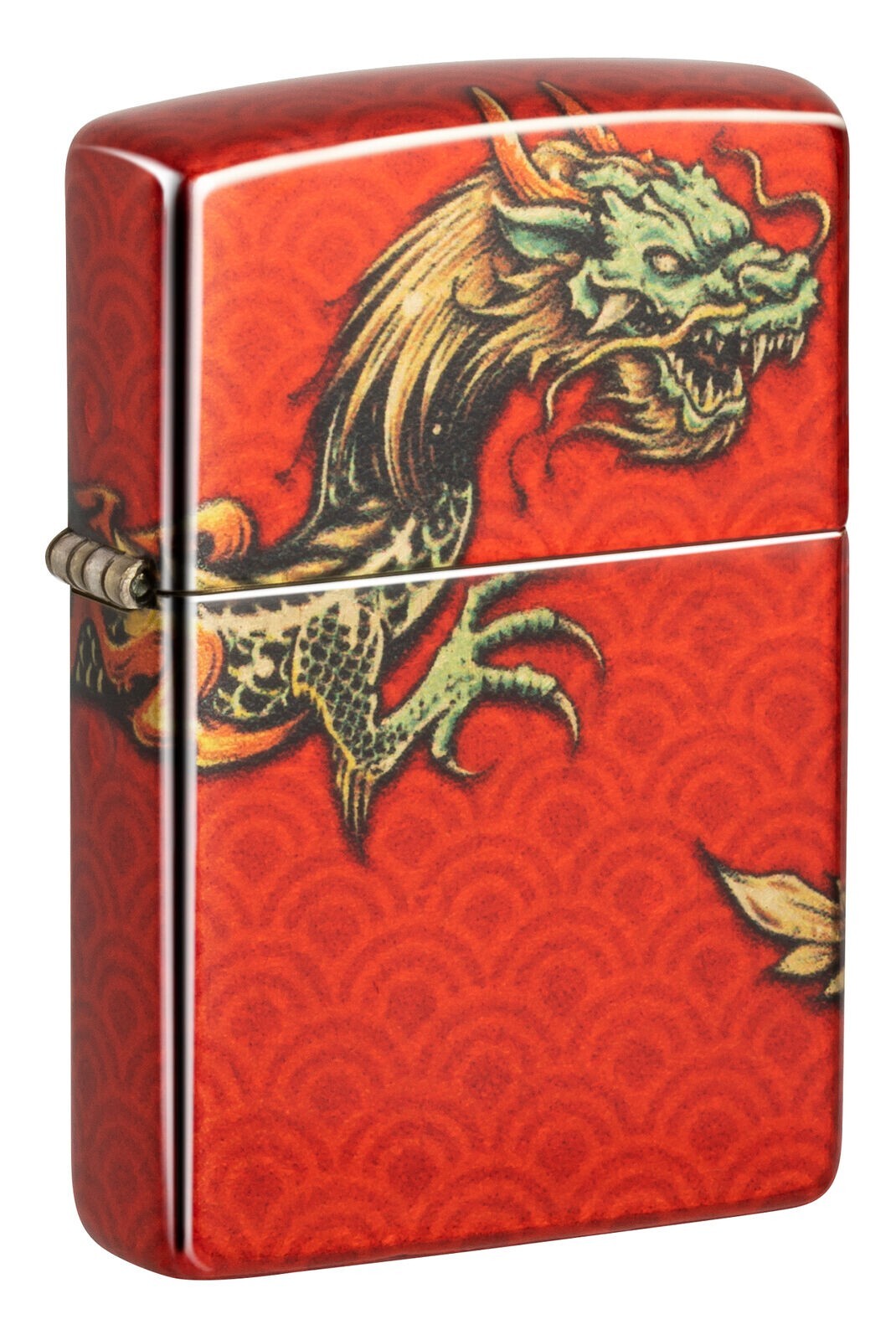 Zippo 48513, ветрозащитная зажигалка Dragon Design 540 Fusion