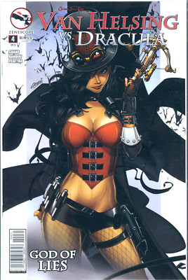 Van Helsing Vs Dracula #4C Variant Zenescope 2016 VF/NM