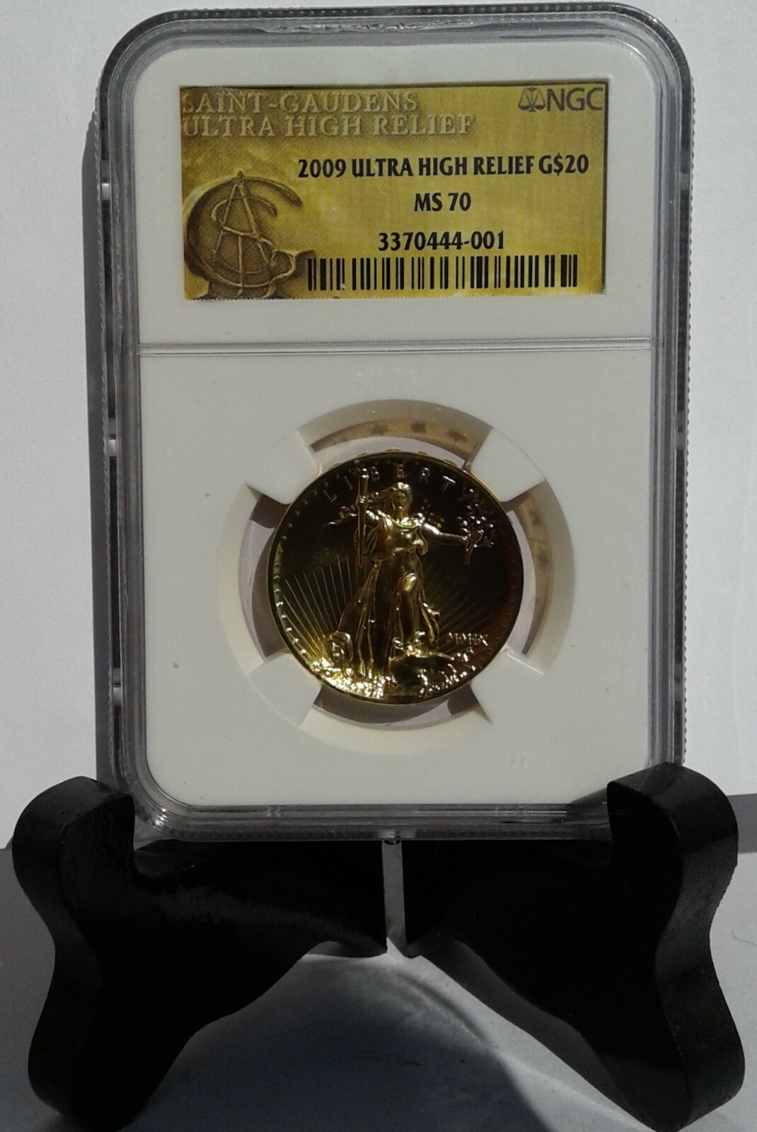 2009 Ultra High Relief Double Eagle Gold Coin NGC MS70
