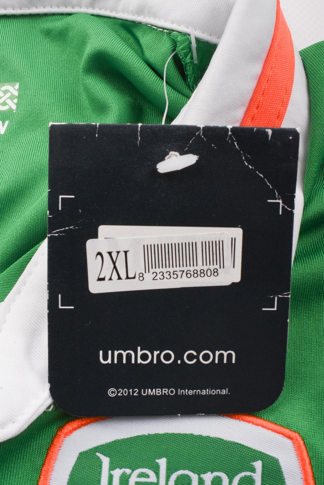 BNWT Umbro Ireland Official Football Jersey T-Shirt Size XXL