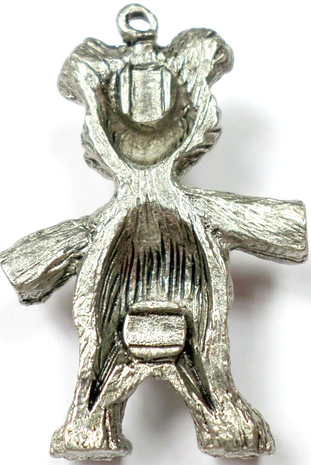 Swarovski Crystal Hyacinth Orange Rhinestone Teddy Bear Pendant Finding 34x22mm