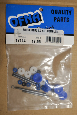 OFNA Vintage Pirate 10 MT Shock Absorbers Rebuild Kit, Complete #17114  NEW