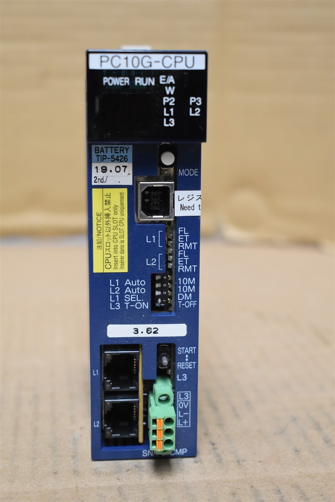 TOYODA TOYOPUC-MC70 CNC CPU コントローラー動作保証 TOYODA TOYOPUC