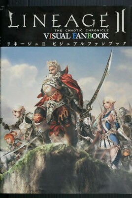 Lineage II The Chaotic Chronicle Visual Fan Book Authentic