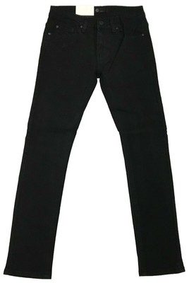 

Мужские джинсы скинни Octagon Jet Black Basic Raw - 30x32, Черный
