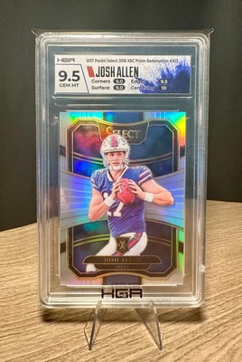 2017 Panini Select XRC Prizm #303 Josh Allen RC Rookie HGA 9.5 GEM MINT