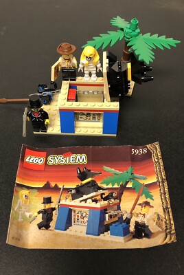 lego system adventurers sphinx secret surprise 5978 in 1998 used retired 394678780121