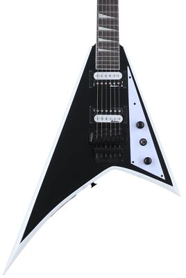 ギター Jackson JS32 Rhoads Black Jackson Rhoads JS32 Electric Guitar Black With White Bevel