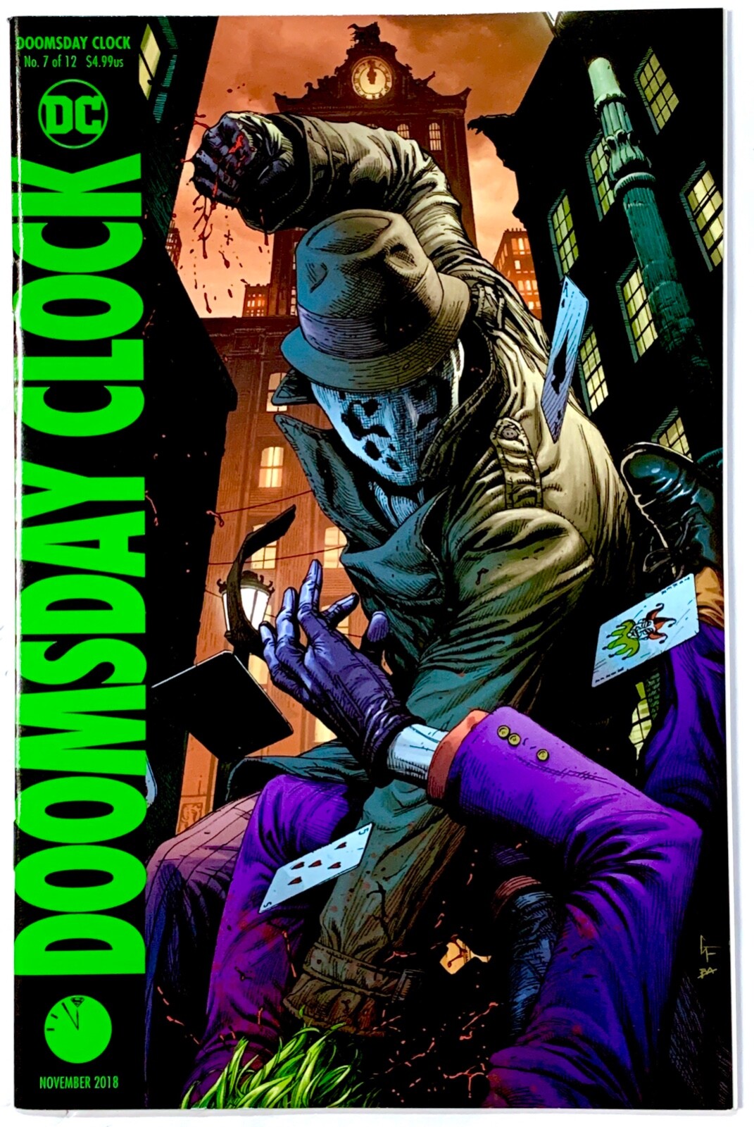 アメコミ複数冊 BATMAN, DOOMSDAY CLOCK等 Doomsday Clock #7 (Of 12) Variant DC Comic Book NM First