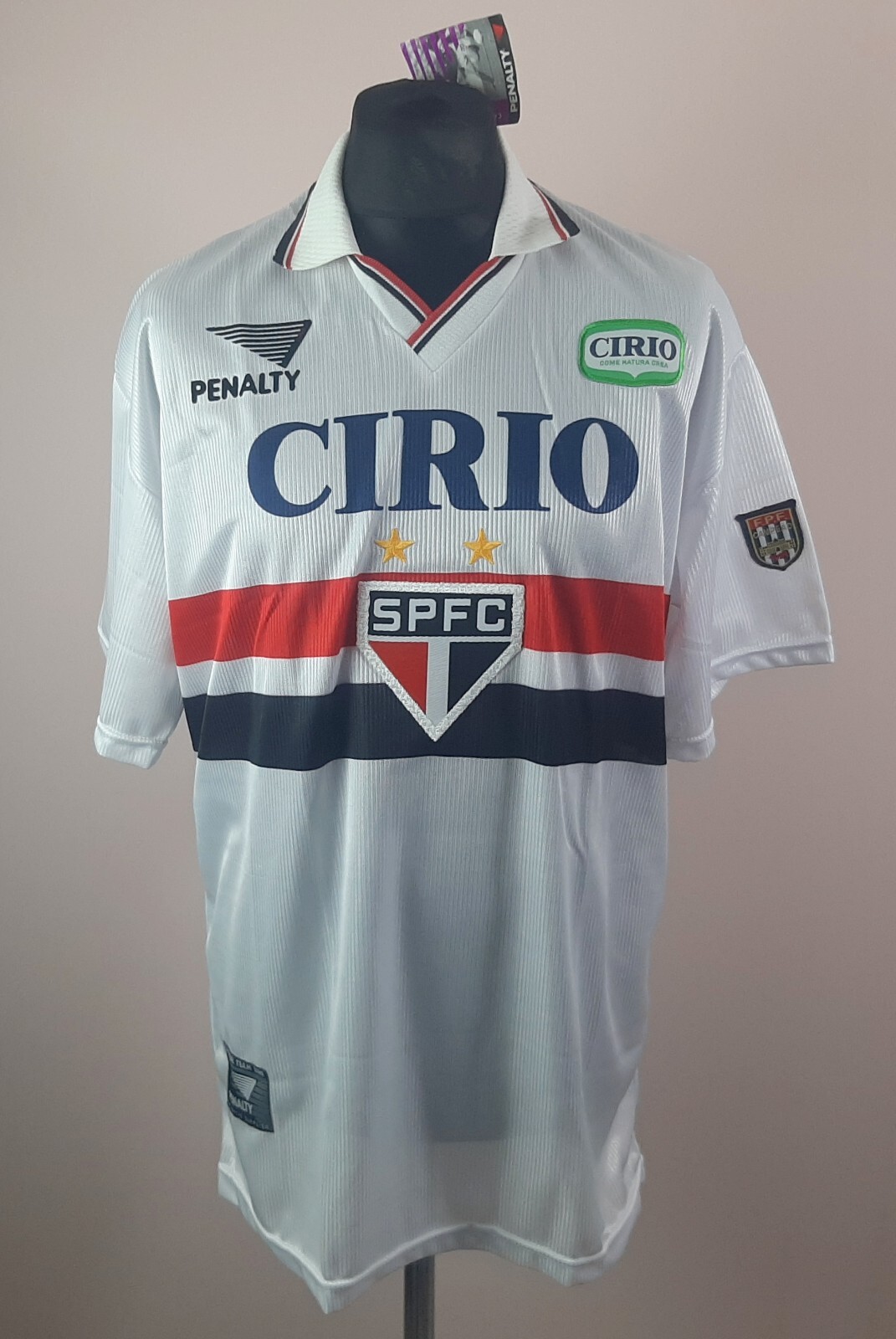 L26古着90s PenaltyサンパウロFC ユニフォームCIRIOスポンサー