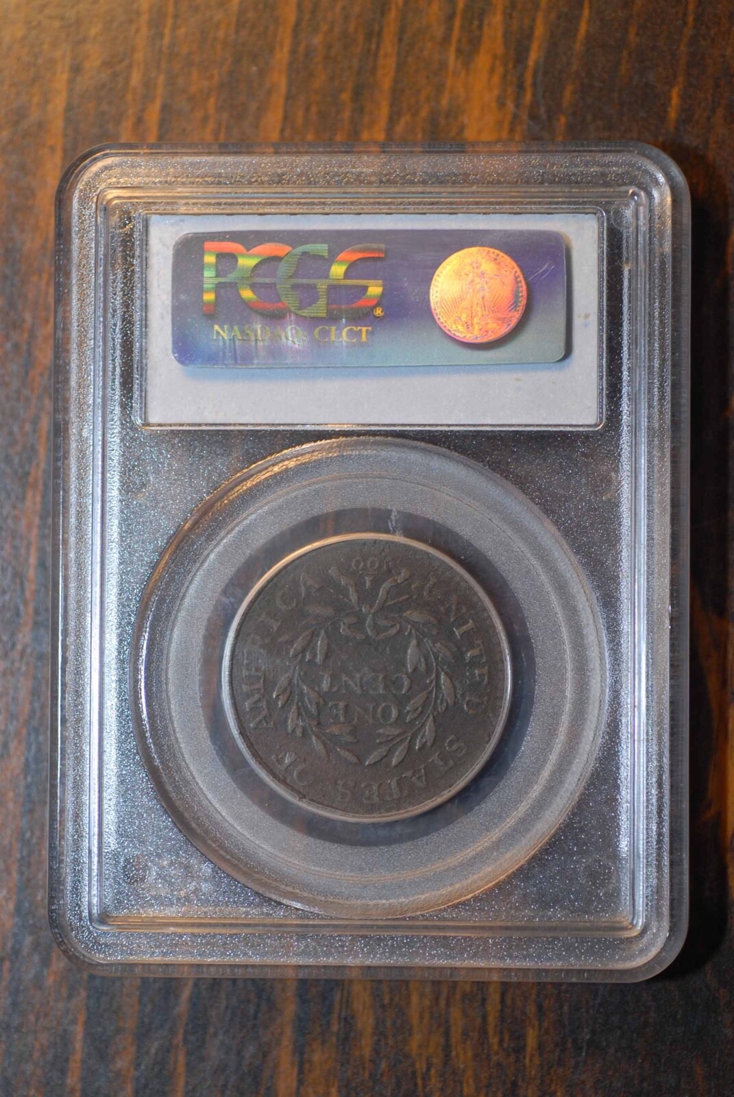 1795 Flowing Hair Cent, Plain Edge, PCGS VF20