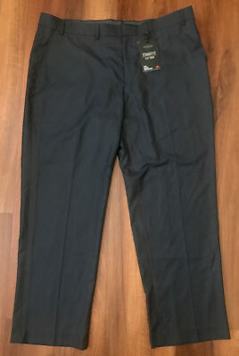 Dockers Men s Straight Fit Flat Front Pants 40x30 Charcoal NWT