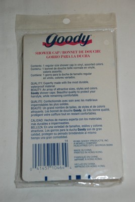 SHOWER GLOVES AND CAP