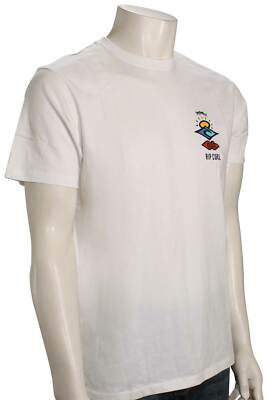 

Футболка Rip Curl The Search Essential — белая — новинка, Белый