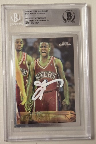 その他 NBA topps 96 97  #171 allen iverson+1sc Amazon.com: 1996-97 Topps Basketball #171 Allen Iverson