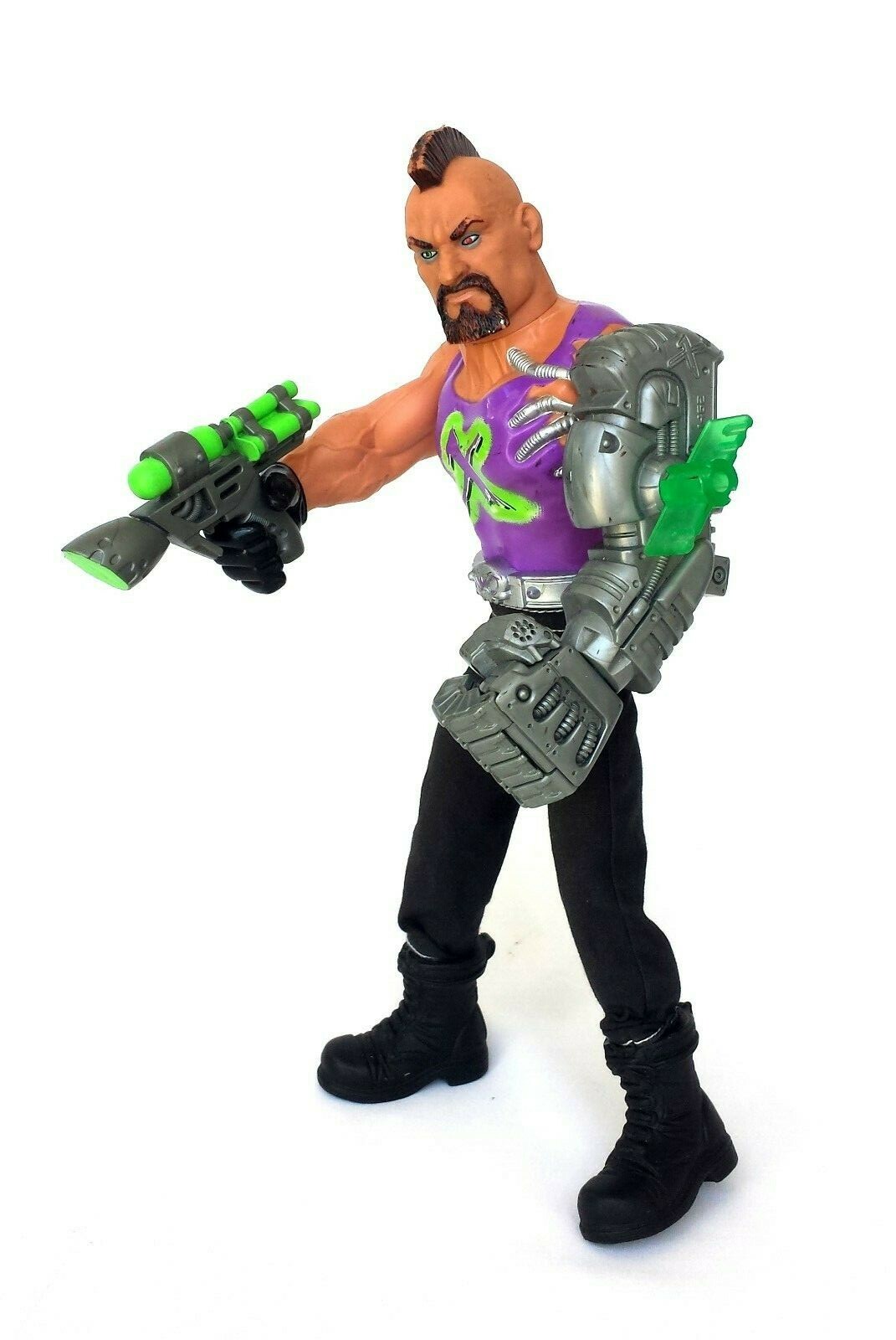 1999 Hasbro Action Man Dr. X Deluxe Figure With Crushing