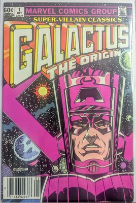 Galactus Super Villain Classics #1 1983 Marvel Comics (FN-VF) Origin - Newsstand