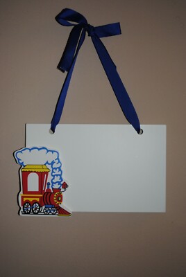 Personalized Kid's Room/Door Train Name Sign