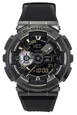 Pre-owned Casio G-shock Grey Dial Sports Quartz 200m Men's Watch Gm-110vb-1a