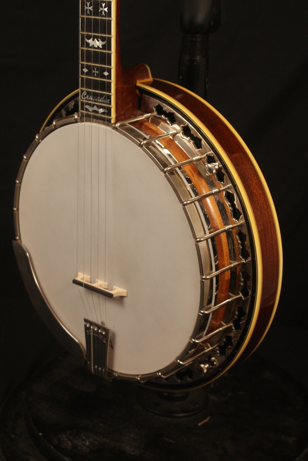 2005 Stelling Crusader 5 string Banjo w/ Original Hard Case BANJO WAREHOUSE