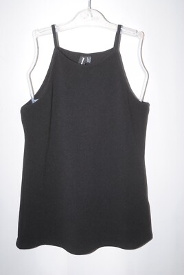 Izabel London women s black thin strap top UK size 14