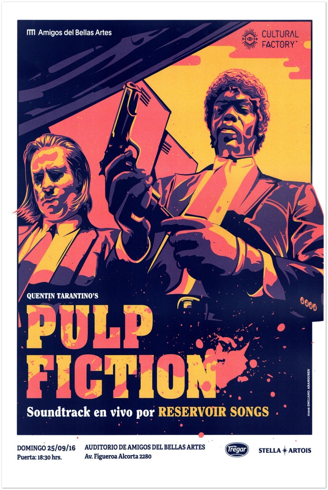 Pulp Fiction Movie Poster - Quentin Tarantino - Alternate #5 Pulp Fiction Movie Poster - Quentin Tarantino - Alternate #5