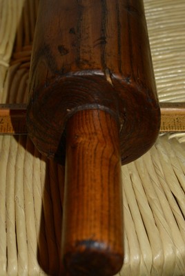 Heavy Antique Primitive Rolling Pin 16
