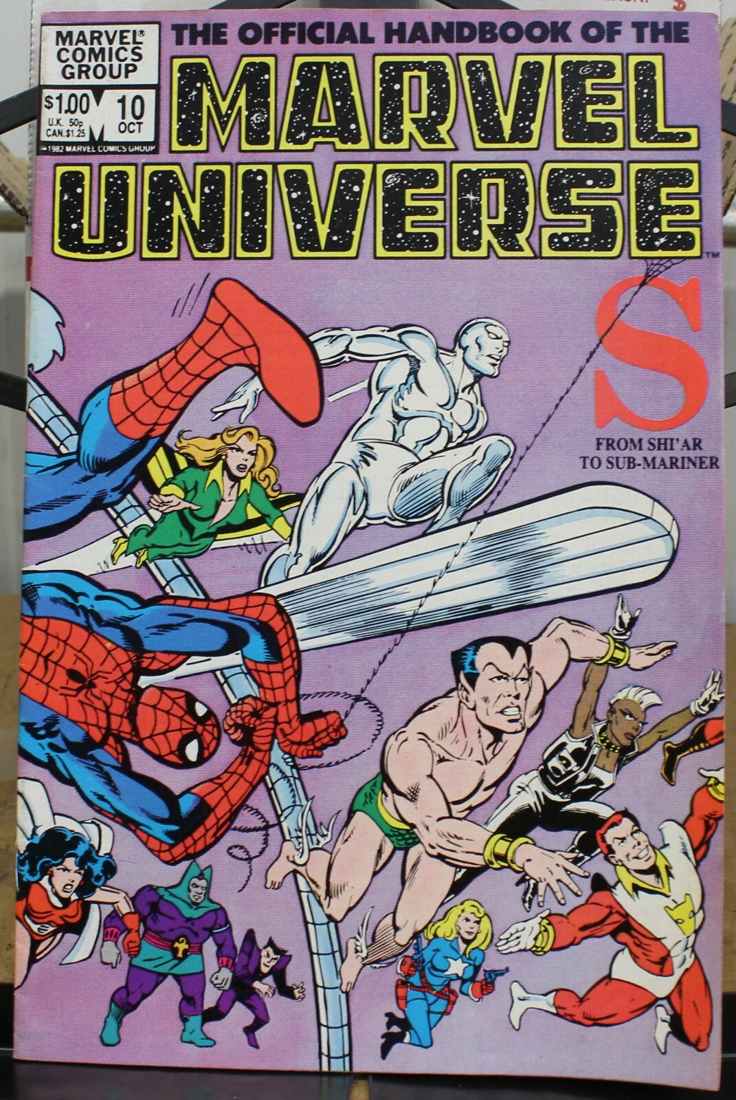 The Official Handbook of the Marvel Universe NO. 10 Oct