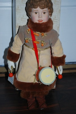 little drummer boy porcelain doll