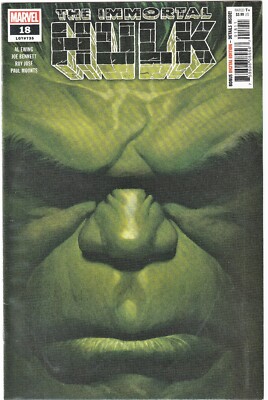 IMMORTAL HULK #18 (2018) EWING / BENNETT ~ ALEX ROSS VARIANT ~ UNREAD NM