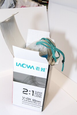 Nikon Mount Venus Laowa VEN6028C 60mm f/2.8 2X Ultra-Macro Lens