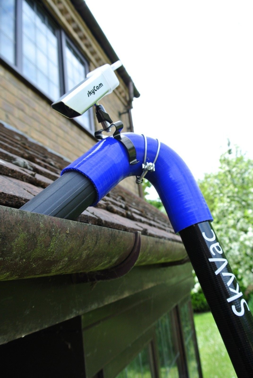 Skyvac Commercial Wet Dry Vacuum Gutter Cleaning Machine 8 Pole 12m 40ft 5053839306916 Ebay