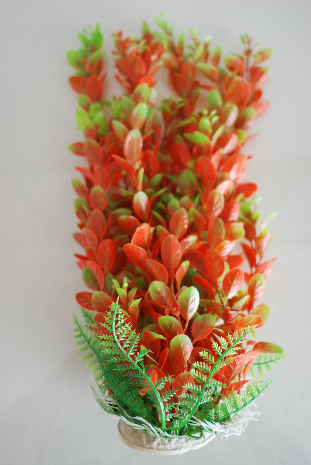 Aquarium Pflanzen ca. 50 CMS hoch rot & grün passend für alle Aquarien