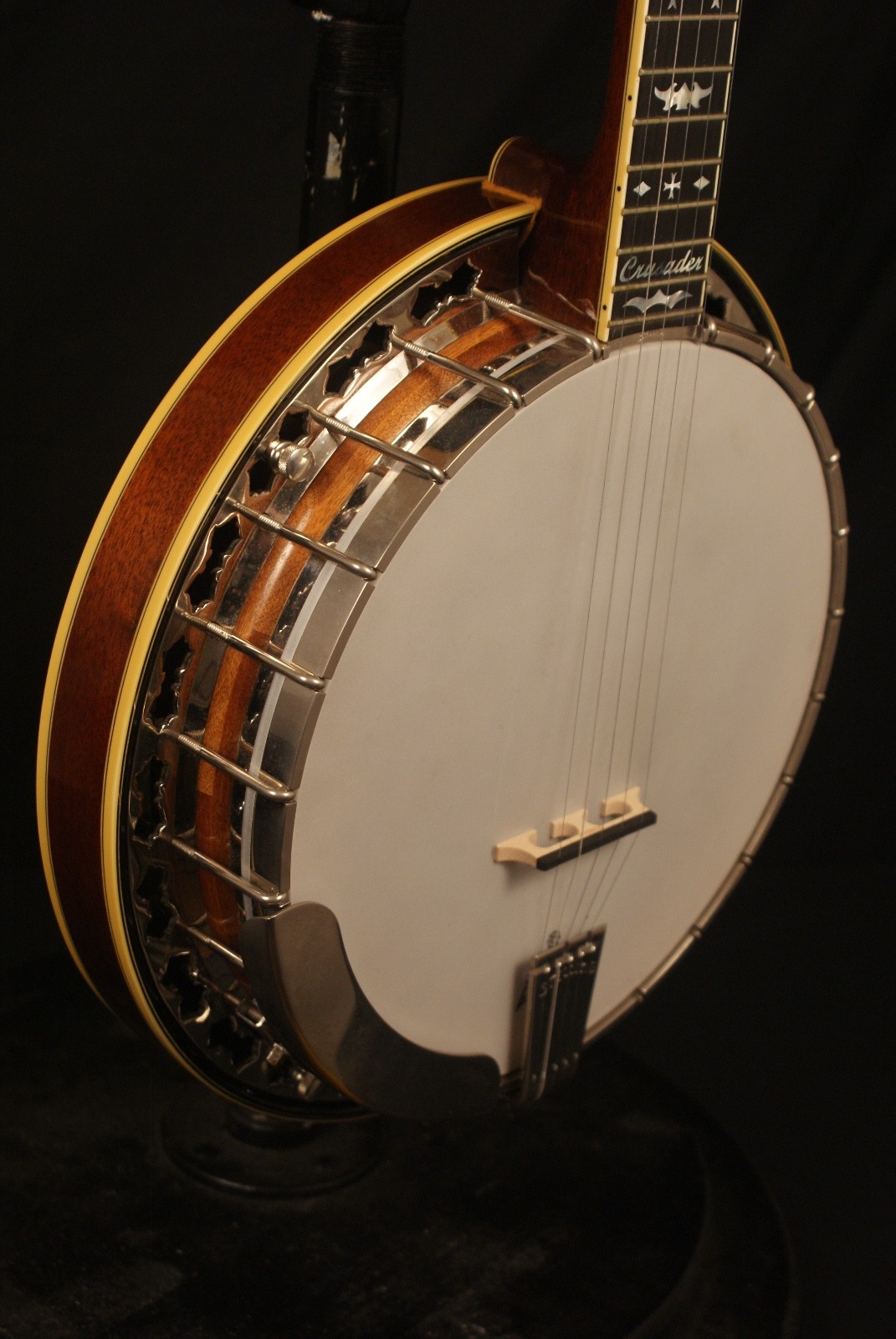 2005 Stelling Crusader 5 string Banjo w/ Original Hard Case BANJO WAREHOUSE
