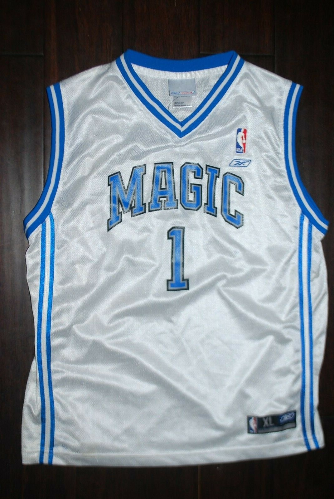 希少 Reebok ROCKETS Mc GRADY NBA #1 ユニフォーム s-l400.jpg