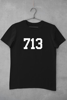 Houston 713 Shirt, Texas Area Code, TX, HOU