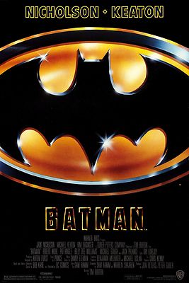 BATMAN 1989 Movie Poster 24 x 36 Looks AWESOME!!! 