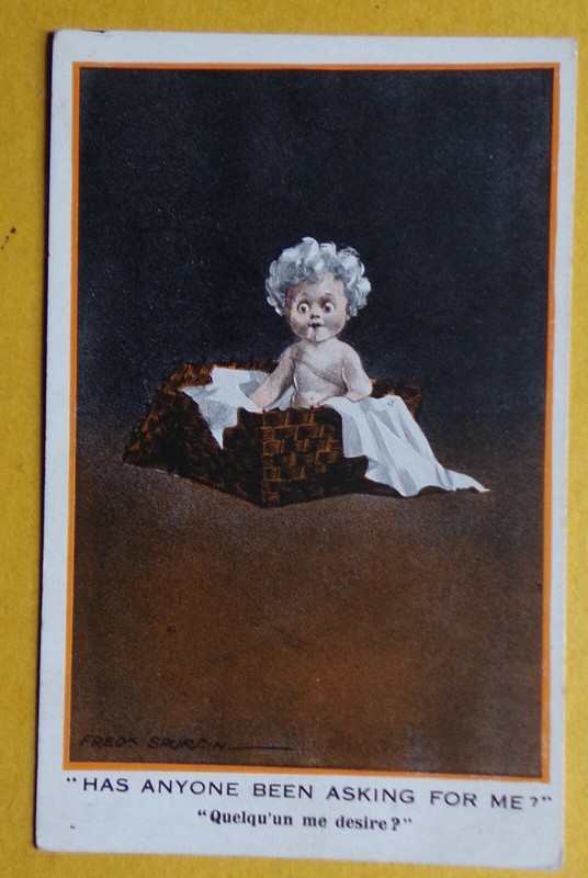 Fa194) Cpa Spurgin Enfant Has Anyone Been Asking For Me - Quelqu'Un Me DÃ©Sire ?