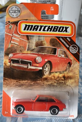 MATCHBOX 1971 MGB COUPE 61/100 MBX COUNTRYSIDE SERIES NEW 