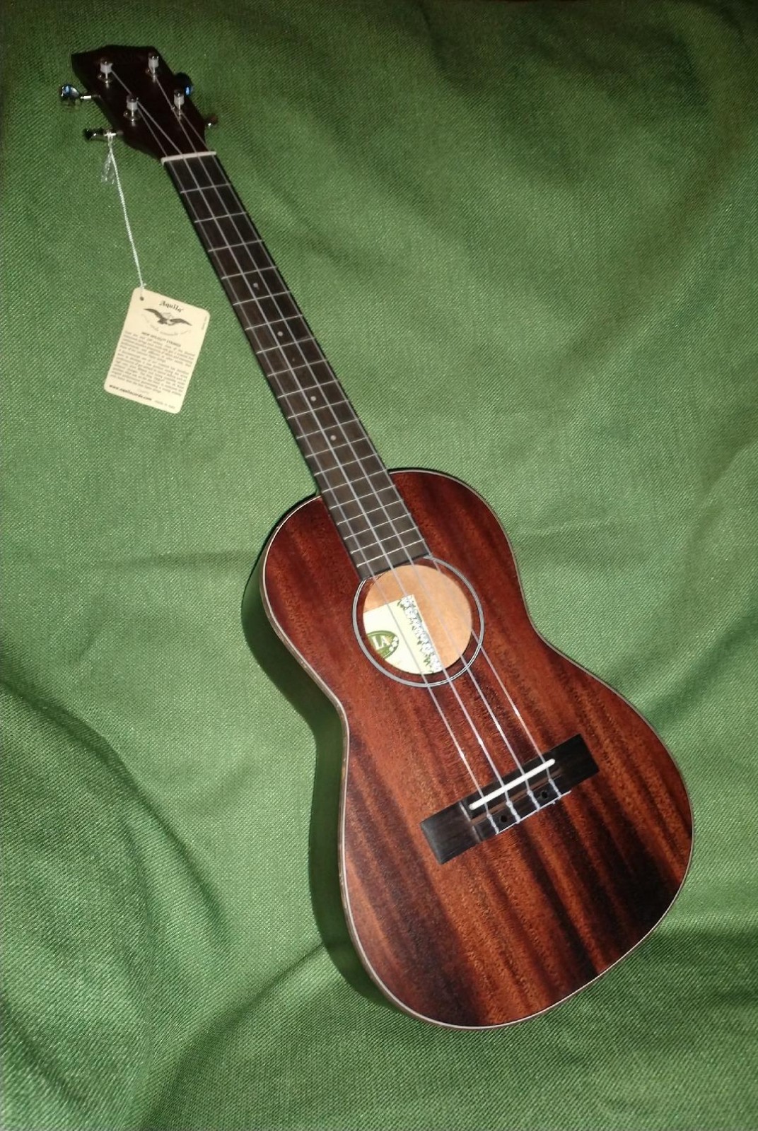 NEW WITH TAGS Kala KA-SMHGT all solid mahogany Tenor Ukulele w/ Gig Bag