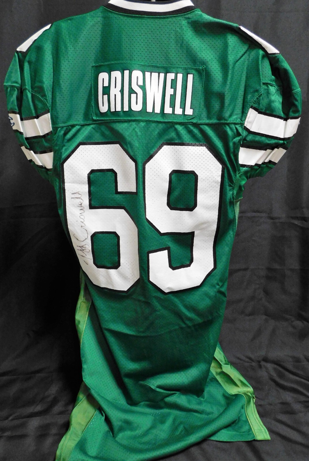 Jeff Criswell New York Jets Signed Authentic Pro Jersey JSA Jeff Criswell New York Jets Signed Authentic Pro Jersey JSA